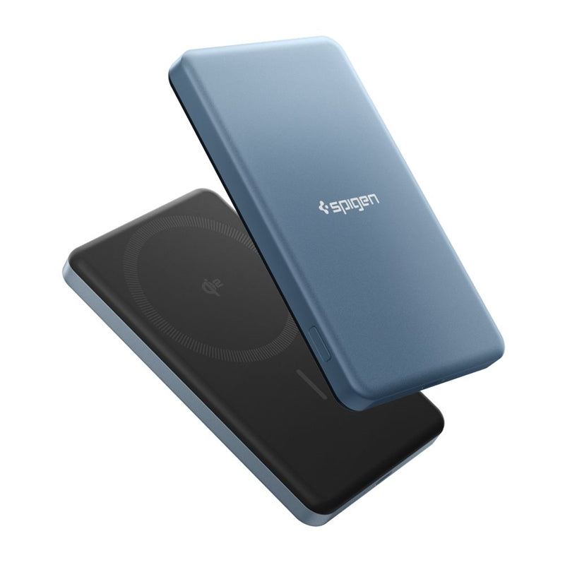 Spigen EA2205MQ Essential - Powerbank MagSafe 5000 mAh 22,5W Qi2 (tyrkysově blau) – Produktabbildung 2