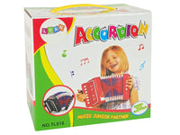LEAN Toys Akkordeoninstrument für einen jungen Musiker Grün – Produktabbildung 4