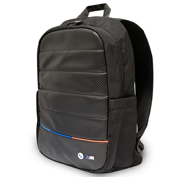 BMW Carbon Tricolor - Backpack for Laptop 16" (Schwarz)
