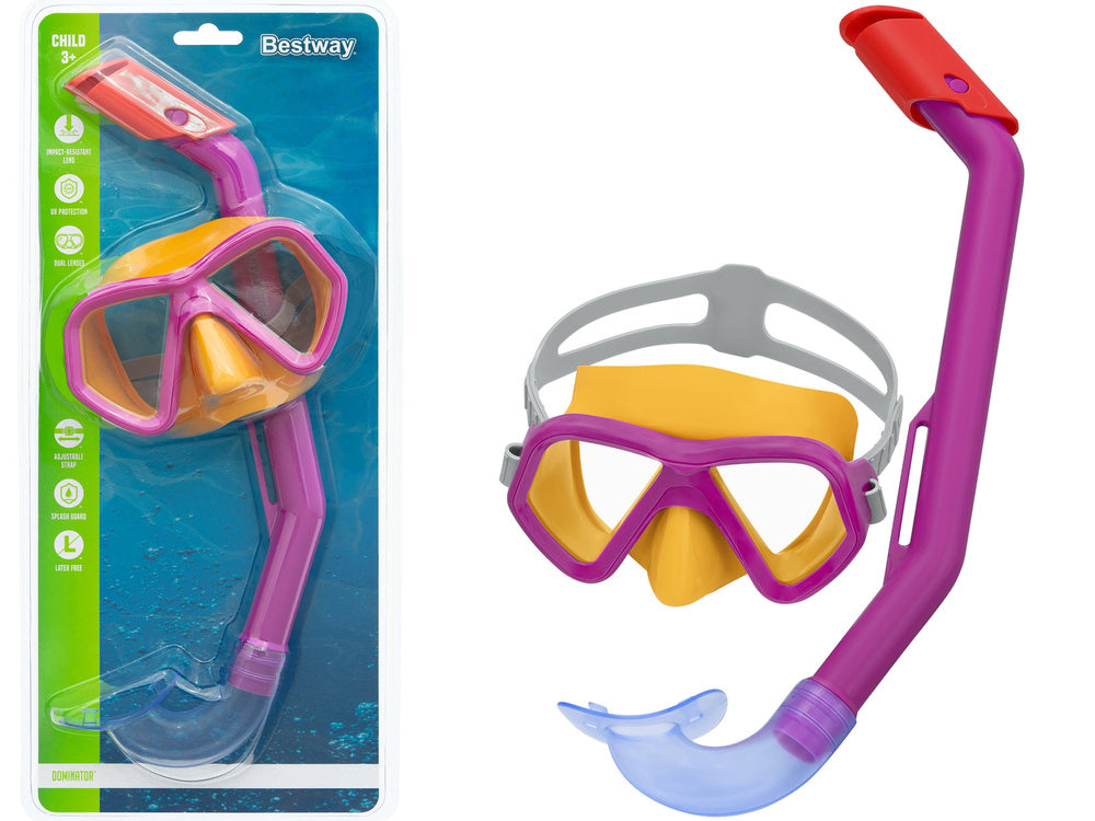 Maske + Rosa Tube Bestway 24023 Set