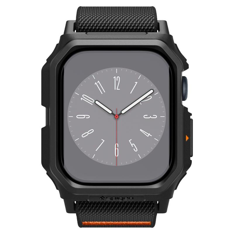 Spigen Lite Fit "Pro" - Hülle s řemínkem für Apple Watch 10 42 mm (matt schwarz) – Produktabbildung 2