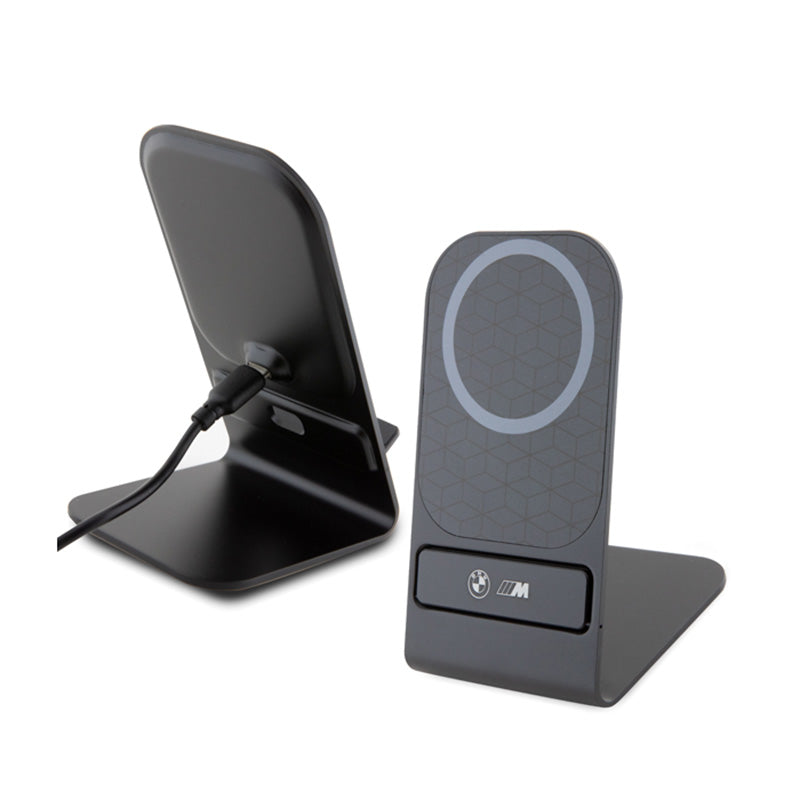 BMW MagSafe Desk Charger with Stand - Induktions- Ladegerät MagSafe 15W für stůl (schwarz)
