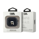 Karl Lagerfeld Monogram Karl Head - AirPods 3 Case (schwarz) – Produktabbildung 3