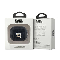 Karl Lagerfeld Monogram Karl Head - AirPods 3 Case (schwarz) – Produktabbildung 3