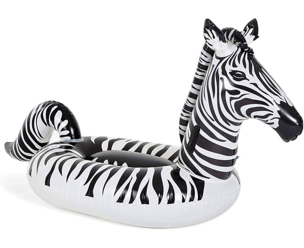 Aufblasbare Matratze Zebra LED 254 x 142 cm Bestway 41406