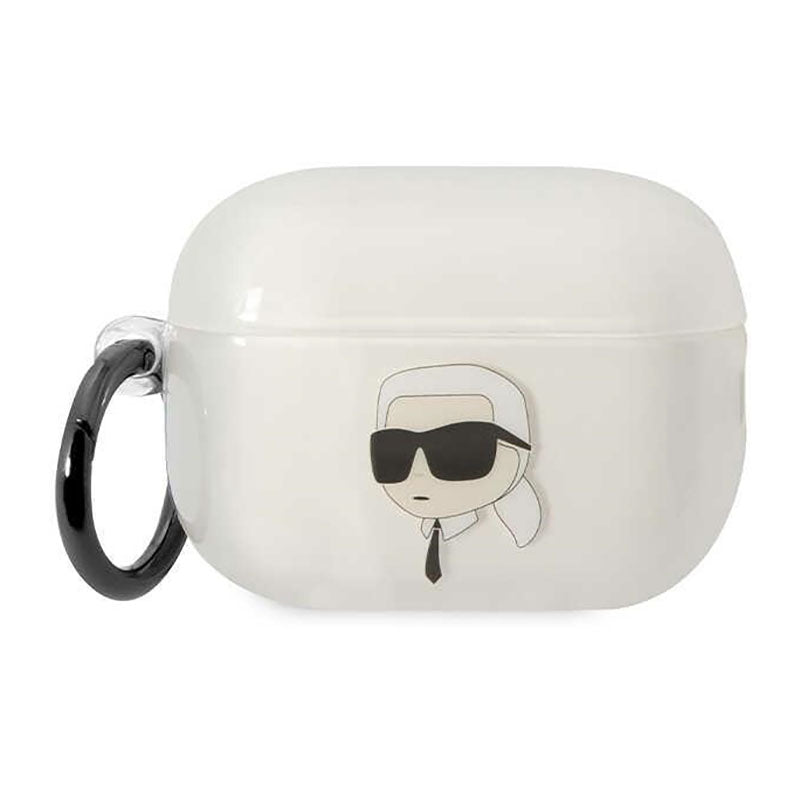 Karl Lagerfeld NFT Ikonik Karl Head - Hülle für Apple AirPods Pro 2 (transparent)