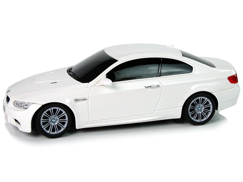 LEAN Toys Ferngesteuertes BMW M3 Weiß 2.4G Pilot Lenkrad 1:18 Sound Lights – Produktabbildung 2