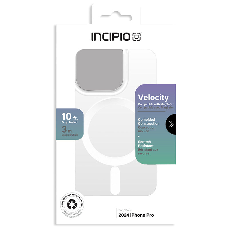 Incipio Velocity MagSafe - Hülle für iPhone 16 Pro (Clear) – Produktabbildung 2