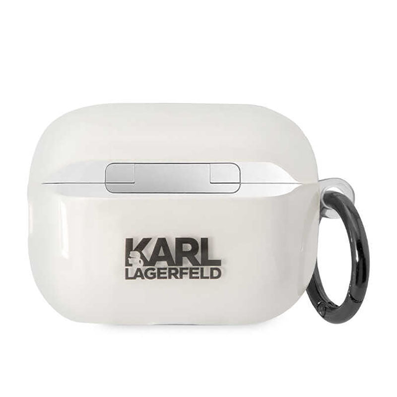 Karl Lagerfeld NFT Ikonik Karl Head - Hülle für Apple AirPods Pro 2 (transparent) – Produktabbildung 2