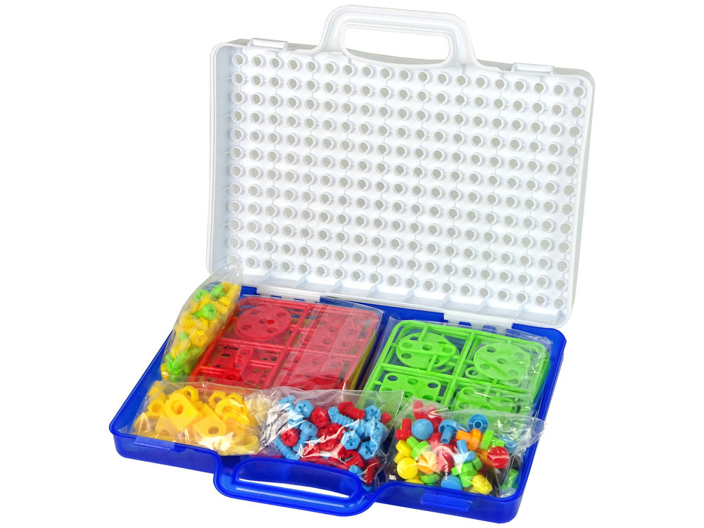LEAN Toys Kreatives Mosaik-Puzzle 4in1 Schraubendreher 237 Teile