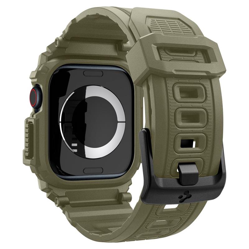 Spigen Rugged Armor Pro - Pásek s pouzdrem für Apple Watch 10 46 mm (Vintage Khaki) – Produktabbildung 2