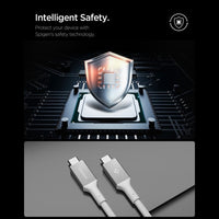 Spigen EB10015CC Essential - Kabel USB-C für USB-C PD 100W 1,5m (weiß) – Produktabbildung 7