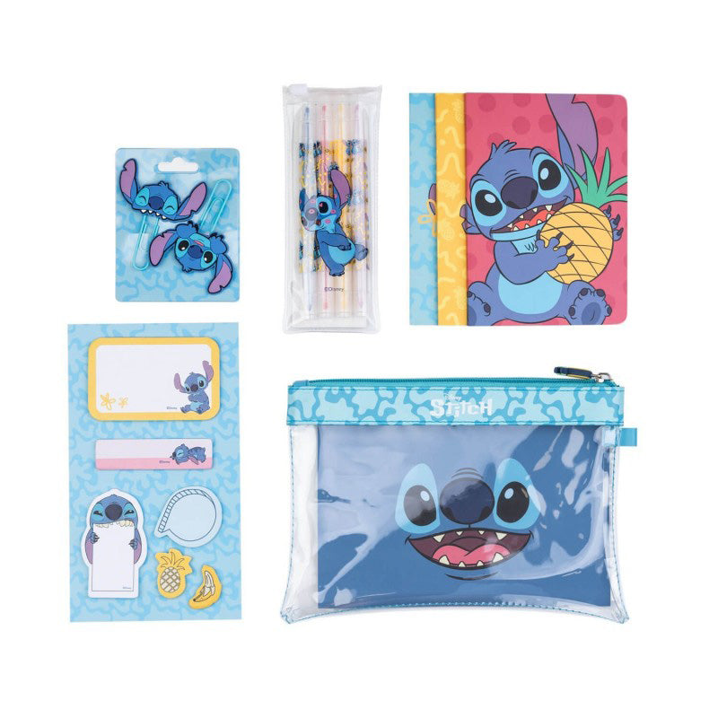 Disney Stitch - Set Schul- Bedarf Tropical Collection