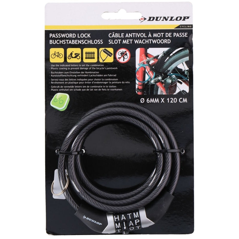 Dunlop - Schloss für kolo s kombinací (schwarz) – Produktabbildung 2