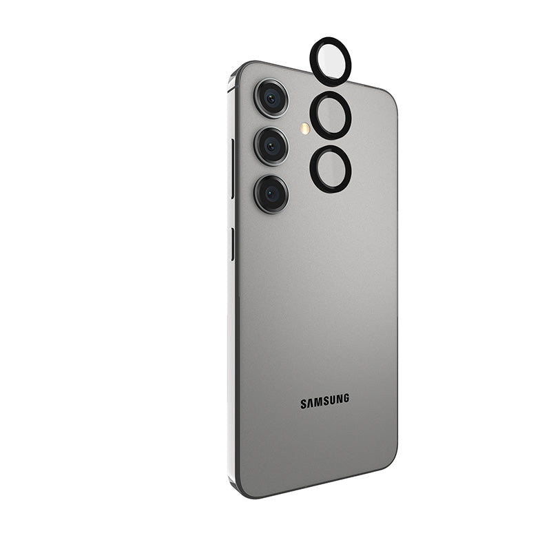 Case-Mate Aluminum Ring Lens Protector - Schutzglas für Kameraobjektiv Samsung Galaxy S24 (schwarz)