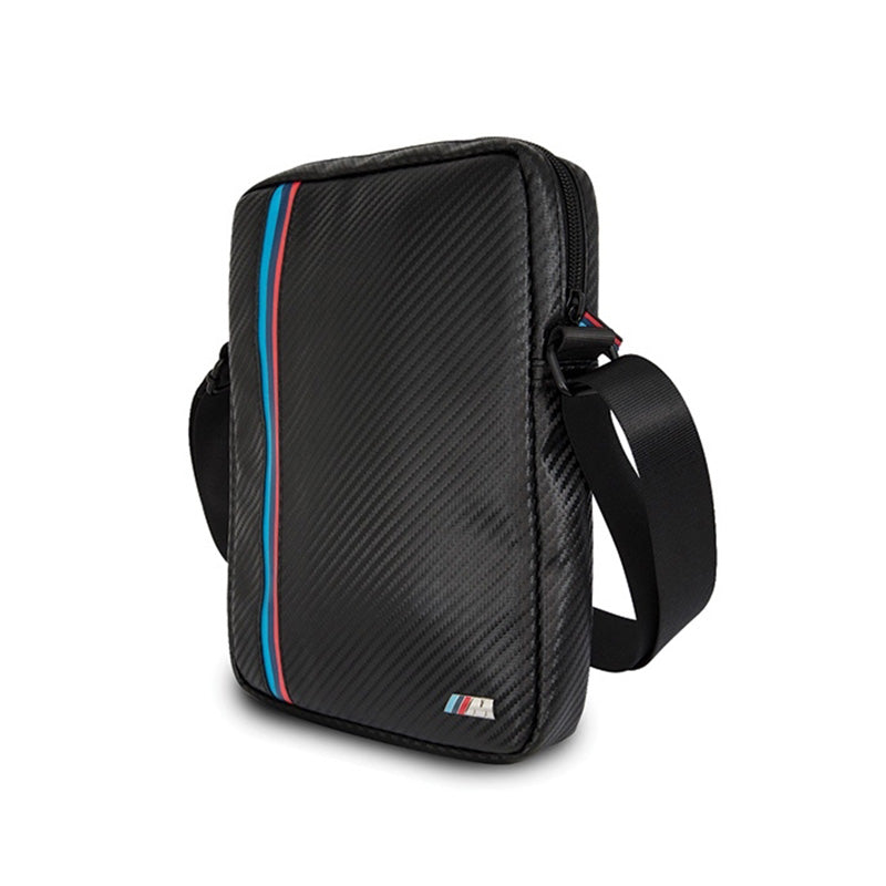 BMW Carbon Tricolor Stripe - Tasche für 8" Tablet (schwarz) – Produktabbildung 2