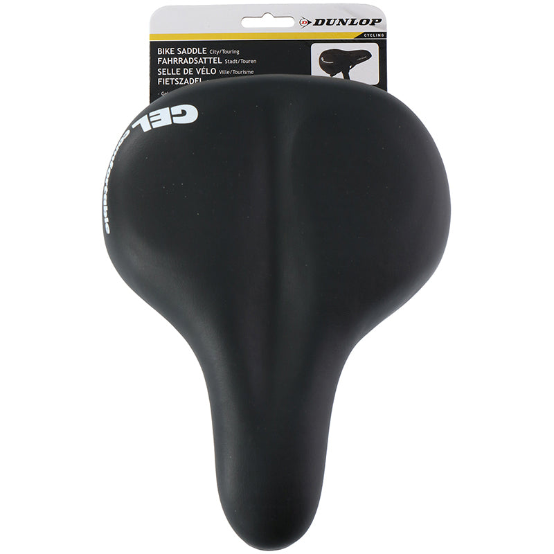 Dunlop - comfortable bicycle gel saddle