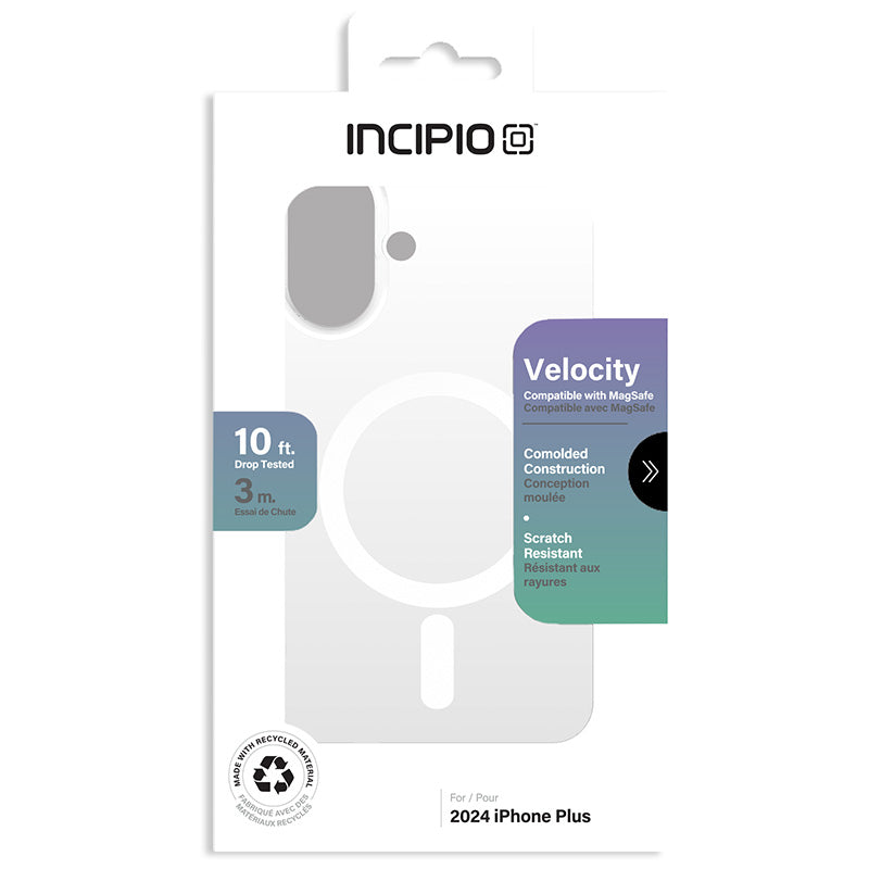 Incipio Velocity MagSafe - Hülle für iPhone 16 Plus (Clear) – Produktabbildung 2