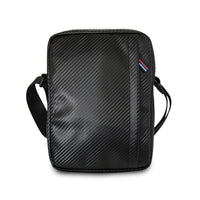 BMW Carbon Tricolor Stripe - Tasche für 8" Tablet (schwarz) – Produktabbildung 3