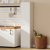 HOMCOM Küchenschrank, 5-Ebenen-Aufbewahrungsschrank, verstellbare Regale, für Wohnzimmer, Küche – Produktabbildung 10