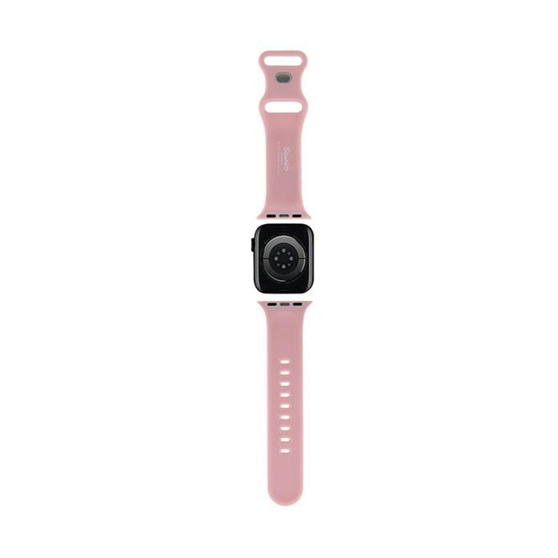 Hello Kitty Silikon- kočičí hlava - Apple Watch Armband 42/44/45/49 mm (rosa) – Produktabbildung 2