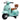 Elektro Motorrad Kinder Mini Vespa GTS 6V Elektromotorrad mit Lithium-Akku Ergonomischer Sitz Rückenlehne