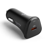 Spigen Essential EV301 - USB-C PD 3.0 PPS 30W Autoladegerät (schwarz) – Produktabbildung 4