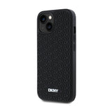 DKNY 3D Rubber Repeat Pattern - Hülle für iPhone 15 Plus (schwarz) – Produktabbildung 2