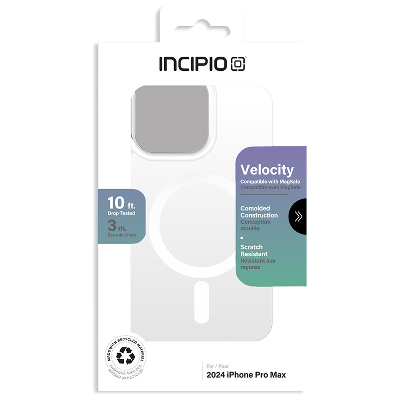 Incipio Velocity MagSafe - Hülle für iPhone 16 Pro Max (Clear) – Produktabbildung 2