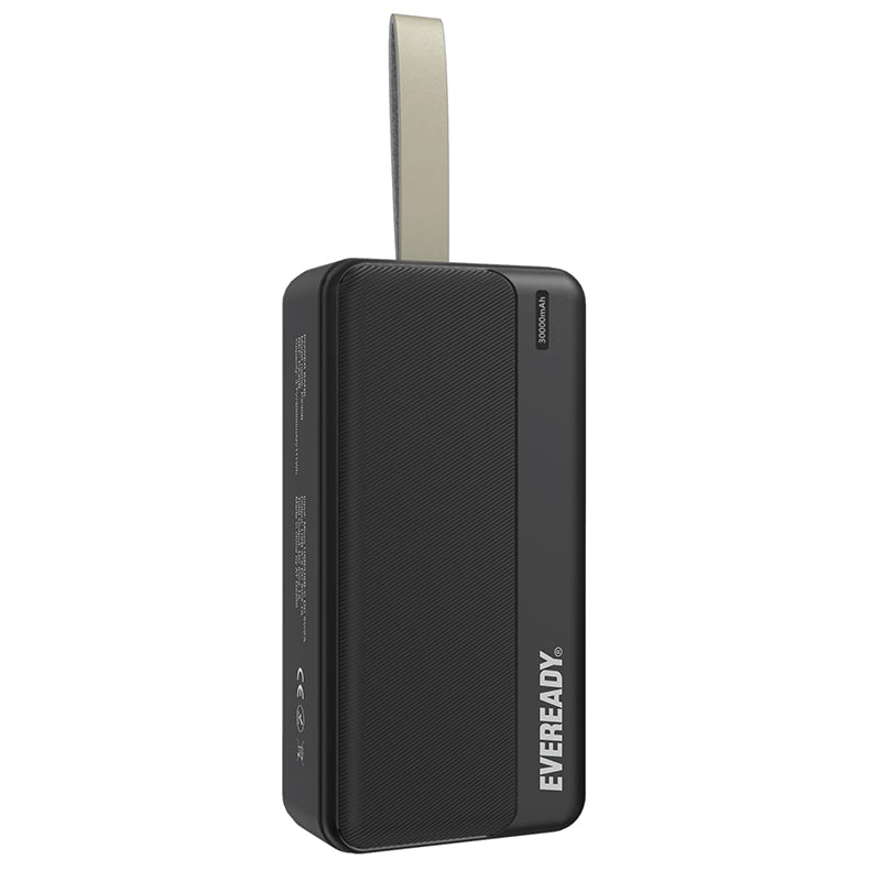 Eveready PX30B - Powerbank 30000 mAh 2x USB-A (schwarz) – Produktabbildung 2