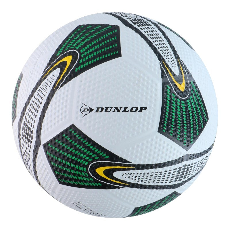 Dunlop - Street Training Football Größe 5 (bílo/grün)