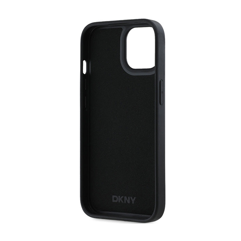 DKNY 3D Rubber Repeat Pattern - Hülle für iPhone 15 Plus (schwarz) – Produktabbildung 7
