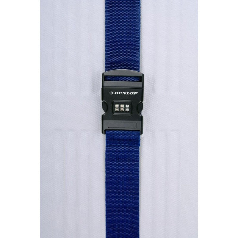 Dunlop - Bezpečnostní Trageriemen für kufr se zámkem 200x5 cm (blau) – Produktabbildung 4