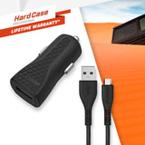 Energizer HardCase - Autoladegerät USB-A 1A + Kabel Micro USB (schwarz) – Produktabbildung 4
