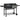 Outsunny Gasgrill BBQ-Grill, inkl. Thermometer, Warmhalteplatten, 161 x 54 x 103 cm, Schwarz + Silber