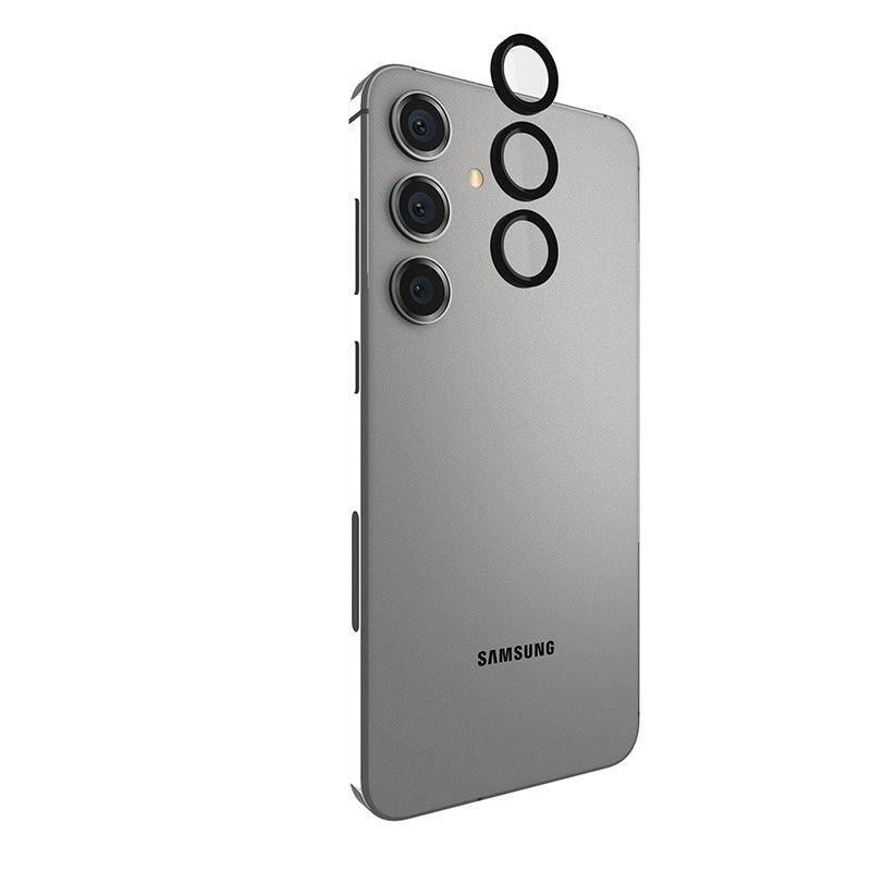 Case-Mate Aluminum Ring Lens Protector - Schutzglas für Kameraobjektiv Samsung Galaxy S24+ (schwarz)