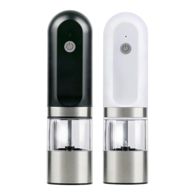 Alpina - Set elektrických mlýnků für sůl a pepř s USB baterií (2 Stück)