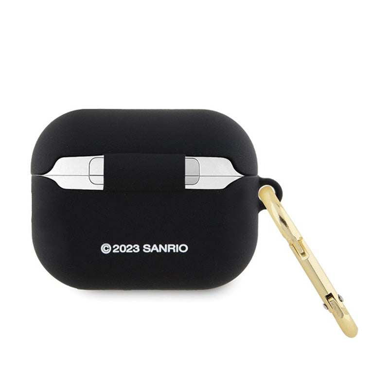 Hello Kitty Silicone 3D Kitty Head - Hülle für AirPods Pro 2 (schwarz) – Produktabbildung 2