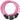 Dunlop - Schloss für kolo s kombinací (rosa)