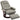 HOMCOM Relaxsessel Fernsehsessel Liegesessel Kunstleder 360° Drehstuhl 145° neigbar Grau 78 x 87 x 100 cm