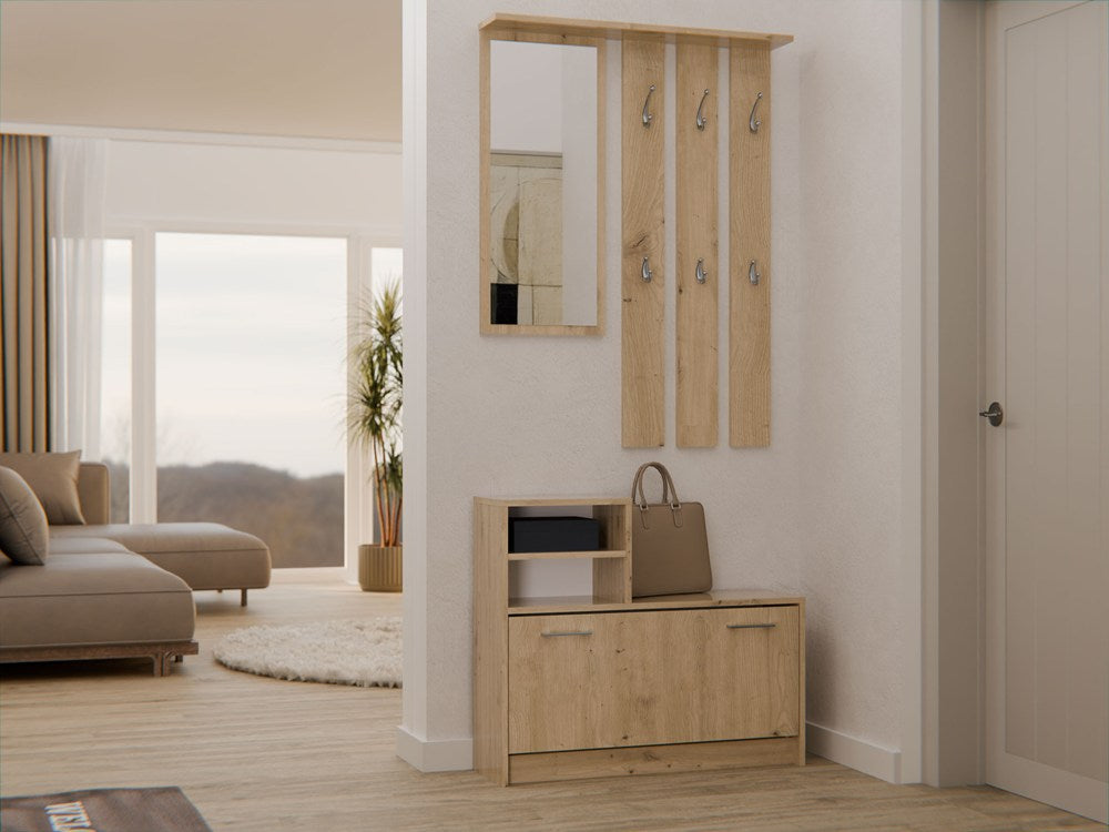 Garderobe VERA EICHE ARTISAN – Produktabbildung 2