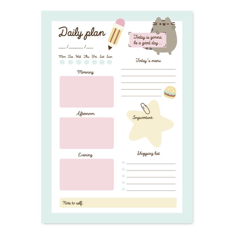 Pusheen - Denní Kalender aus der Kollektion Foodie, 54 stran