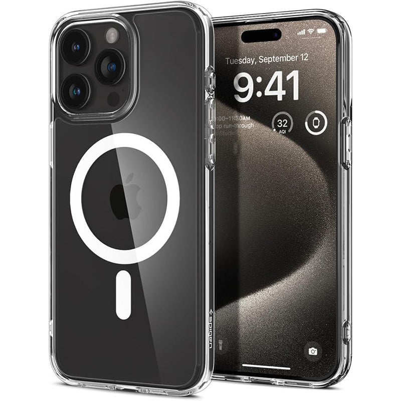 Spigen Ultra Hybrid MagSafe - Hülle für iPhone 15 Pro Max (weiß)