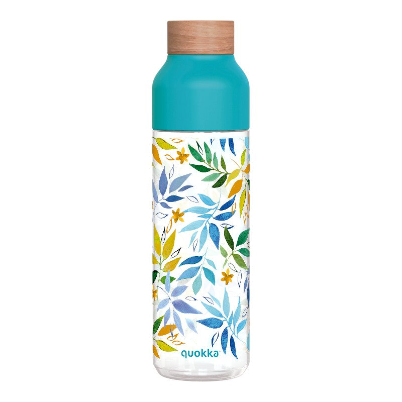 Quokka Ice - Trinkflasche ecozen 840 ml (Blätter aus akvarelu)