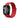 Crong Nylon - Sport- Armband für Apple Watch 38/40/41/42 mm (rot fusion)