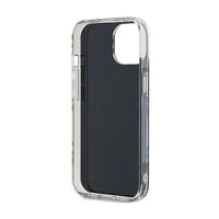DKNY IML Checkered Mono Pattern - Hülle für iPhone 15 Plus / 14 Plus (schwarz) – Produktabbildung 7