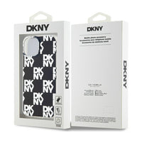 DKNY IML Checkered Mono Pattern - Hülle für iPhone 15 Plus / 14 Plus (schwarz) – Produktabbildung 8