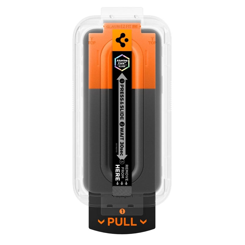 Spigen GLAS.TR EZ Fit Pro - gehärtetes Glas für iPhone 17 / 17 Pro / 16 Pro – Produktabbildung 2
