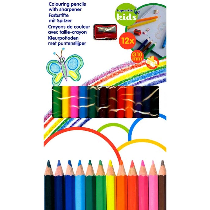 Topwrite - Set pastelek 12 Stk. s ořezávátkem – Produktabbildung 2