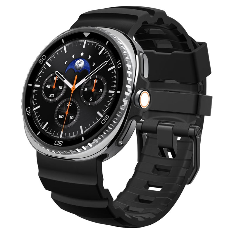 Spigen WBS2 - Armband für Samsung Galaxy Watch 8 / 8 Classic 40 / 44 / 46 mm (schwarz) – Produktabbildung 2